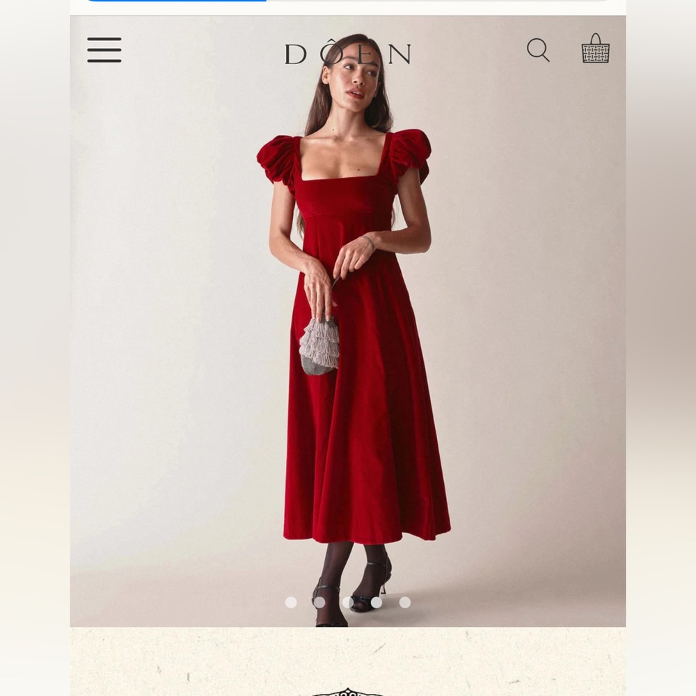Doen Celestine Dress, large, never worn.
